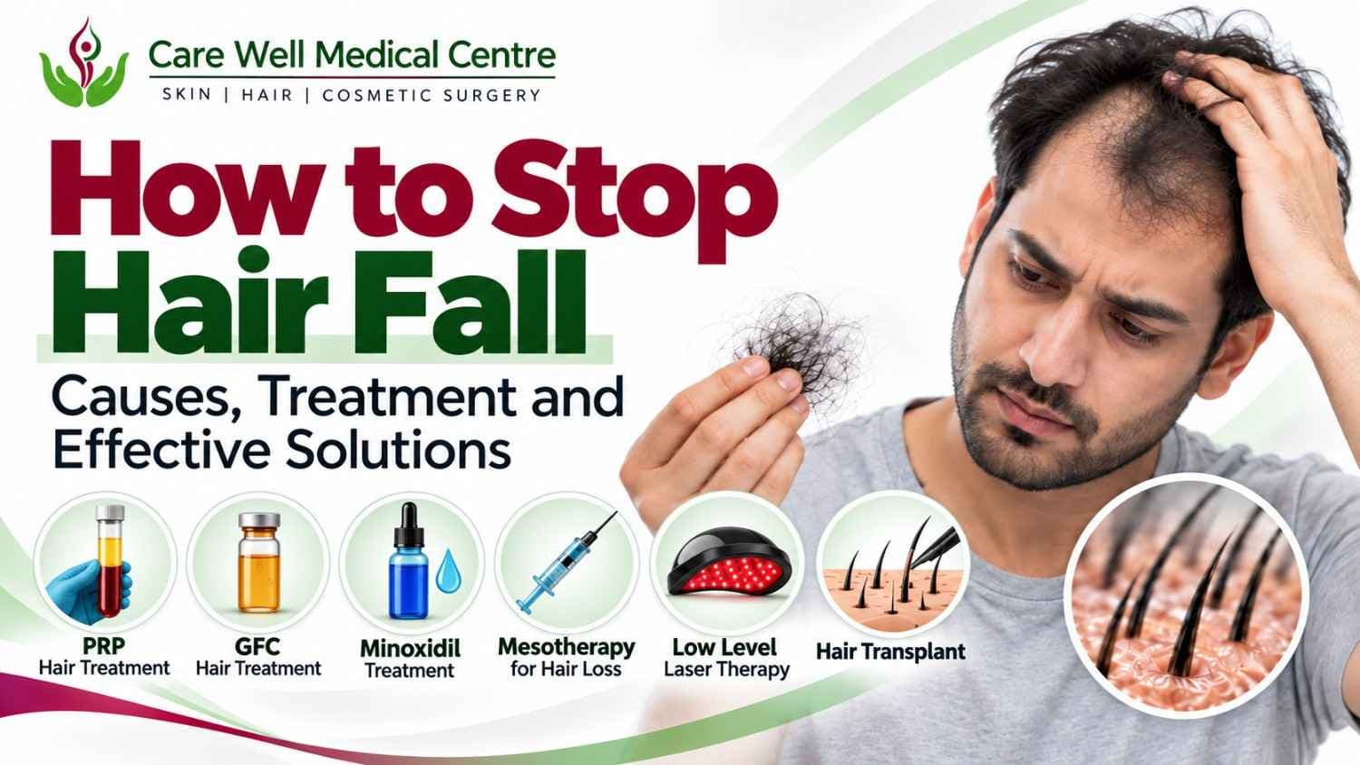 how to stop hair fall