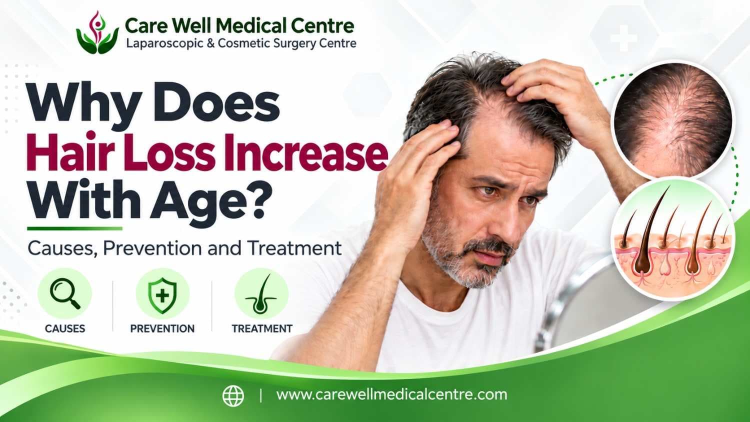 Why Does Hair Loss Increase With Age