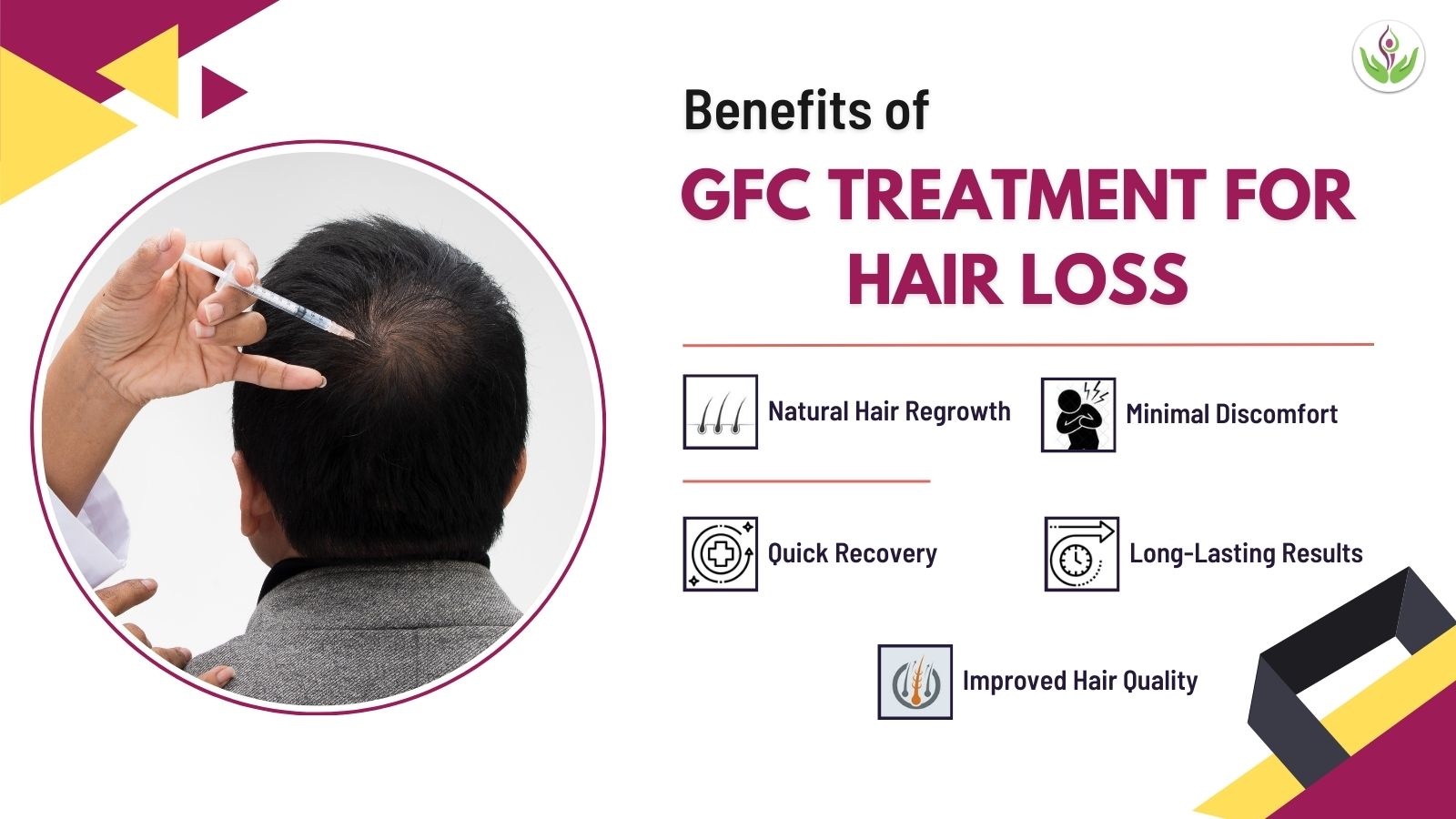 GFC Hair Treatment benefits for hair loss