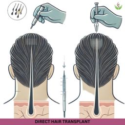 Direct Hair Transplant technique and its hair transplant cost breakdown in India